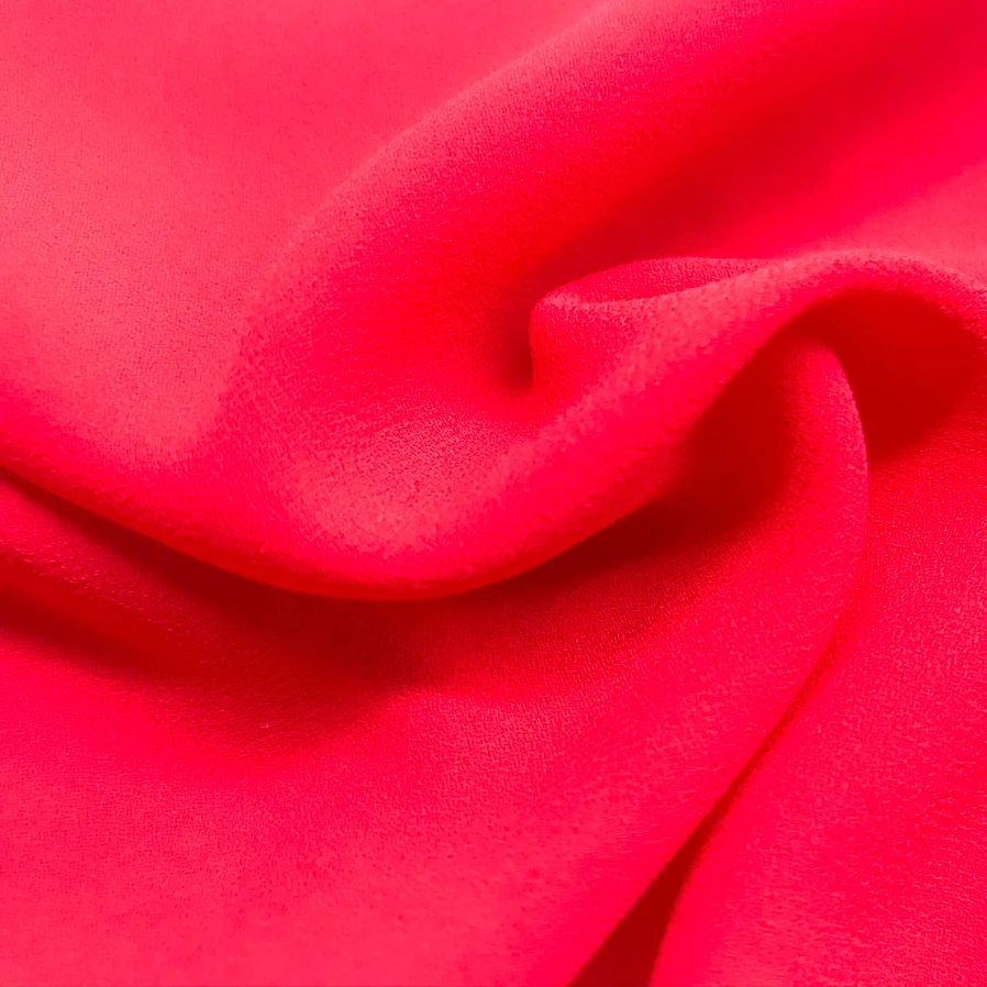 100D*100D 100% polyester plain crepe chiffon fabric for dress