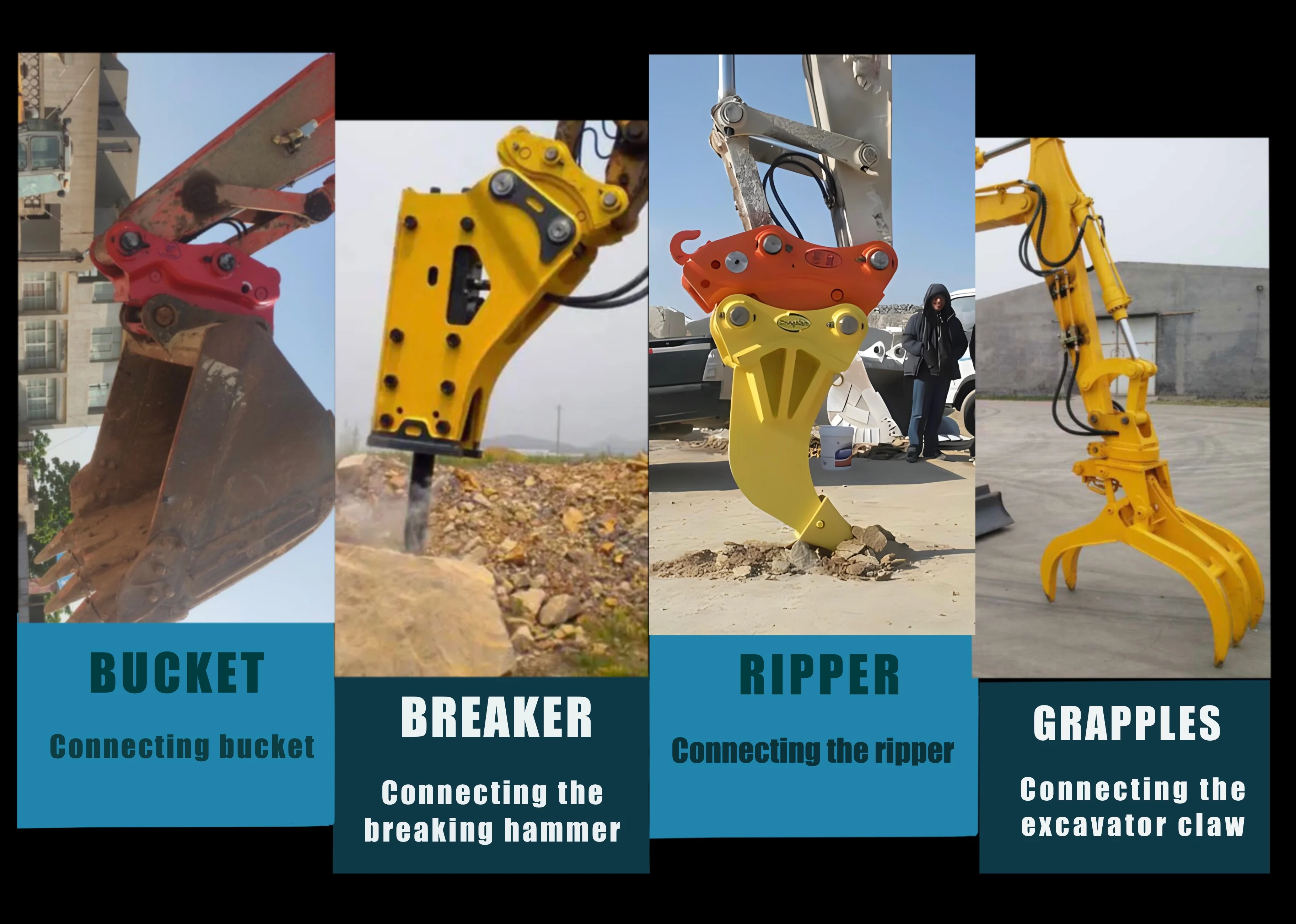 Special Offer Quick Hitch for Mini Excavator Quick Hitch Coupler for 1 ton Digger Hot Sale