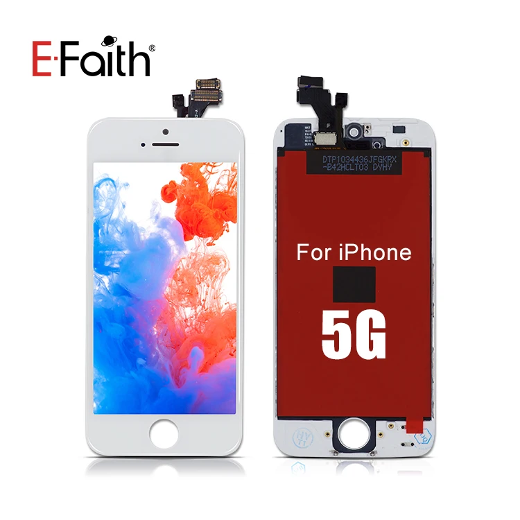 Lcd phones Lcd 5 Factory Supplier TFT Touch Screen Digitizer Replacement  For Iphone 5G