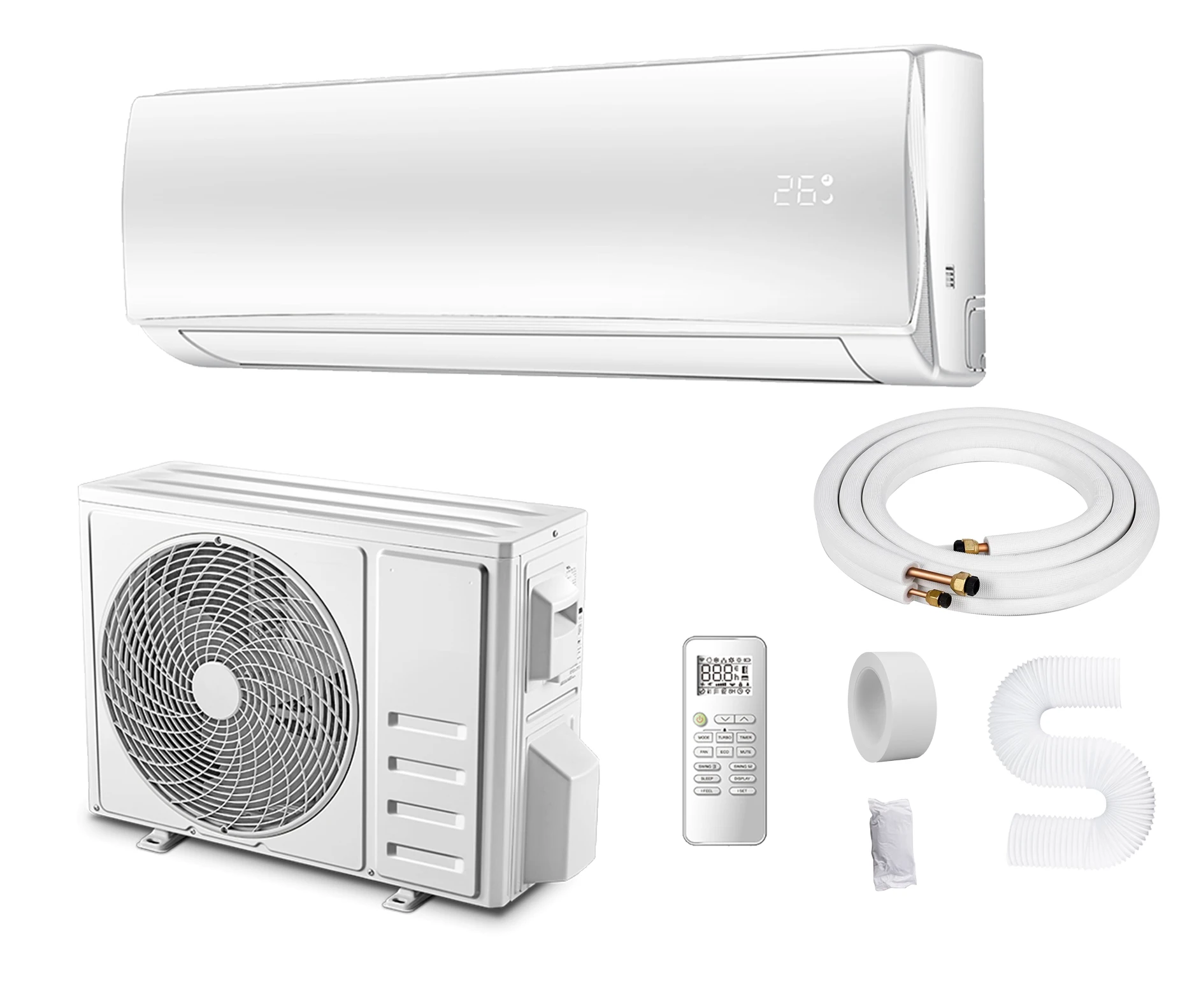 18000BTU инверторный охлаждающий и обогревающий увлажнитель воздуха производитель Однокомнатный кондиционер настенный разделенный напольный