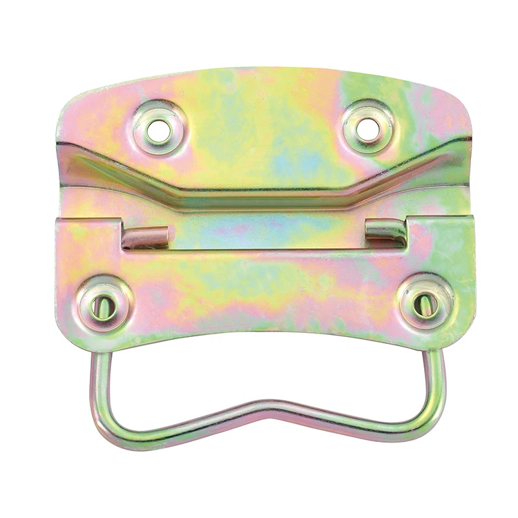 Toolbox accessories color zinc plated metal pull handle flight case handle J201B