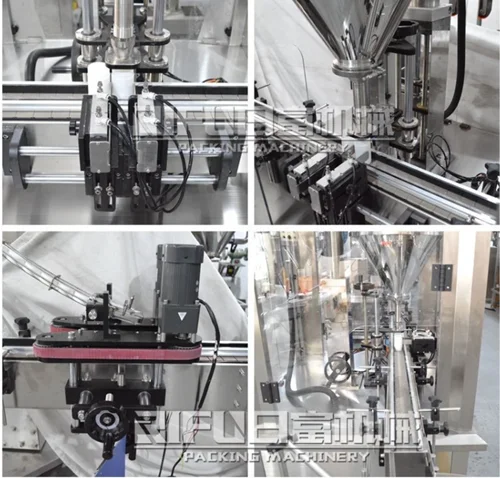 Powder filling machine production line, spices powder packing/automatic bottle filling machine