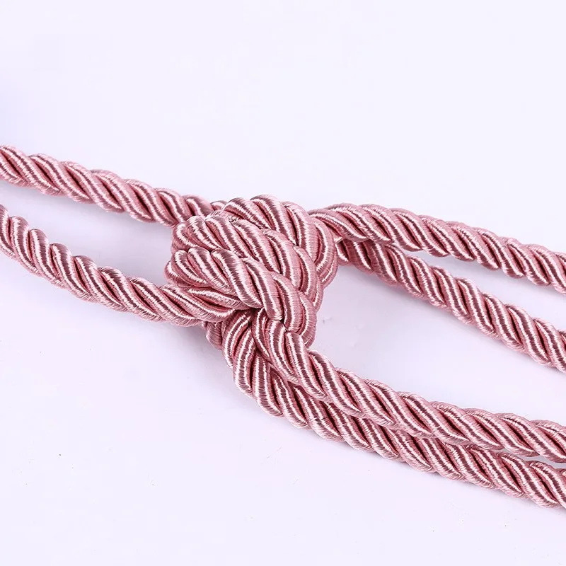 Home Decor Luxury Curtain Accessories Macrame Curtain Tassel Tiebacks Decorative With Hanging Ball