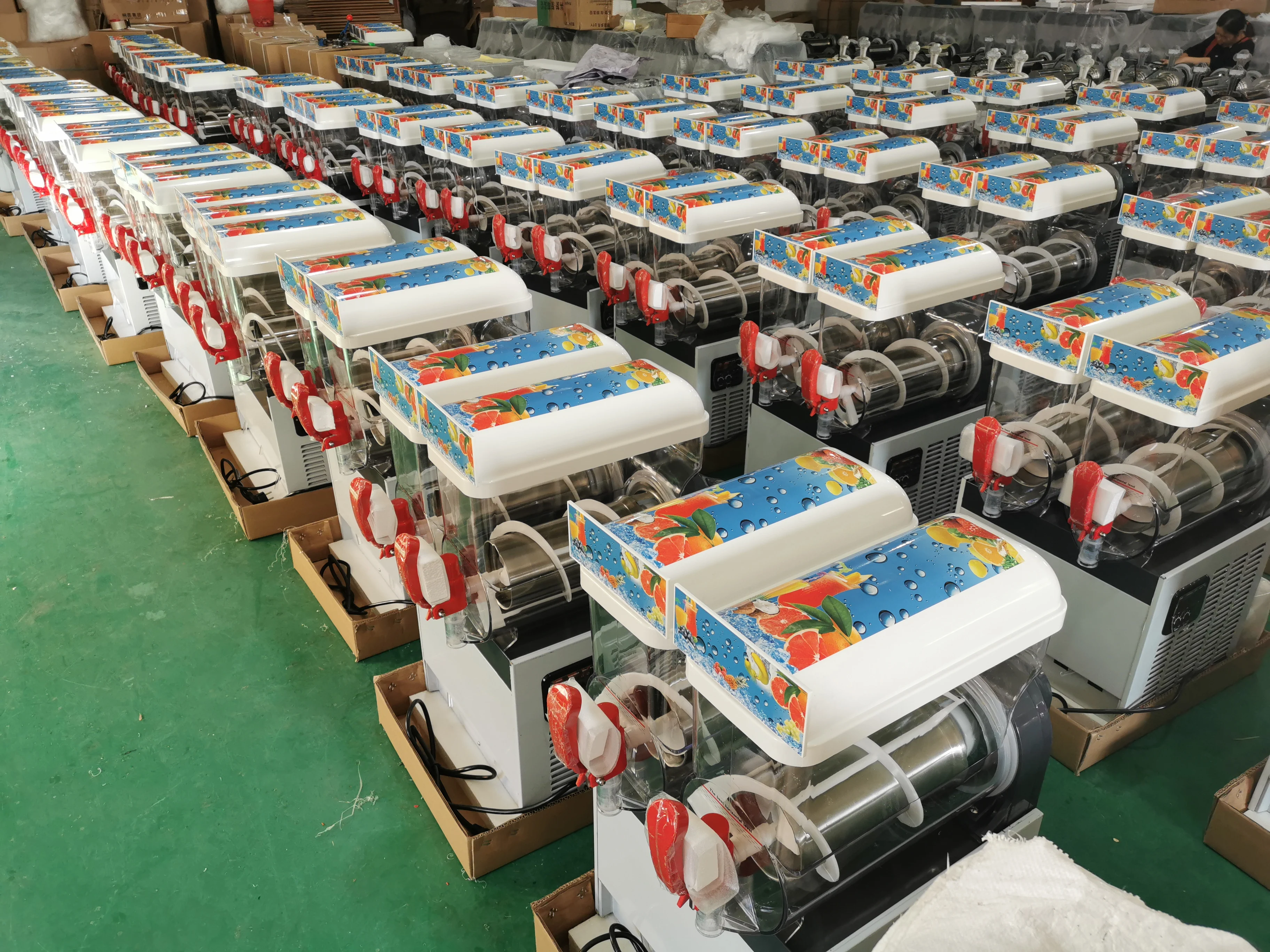 cixi kerui refrigeration equipment commercial slush machine with discount price