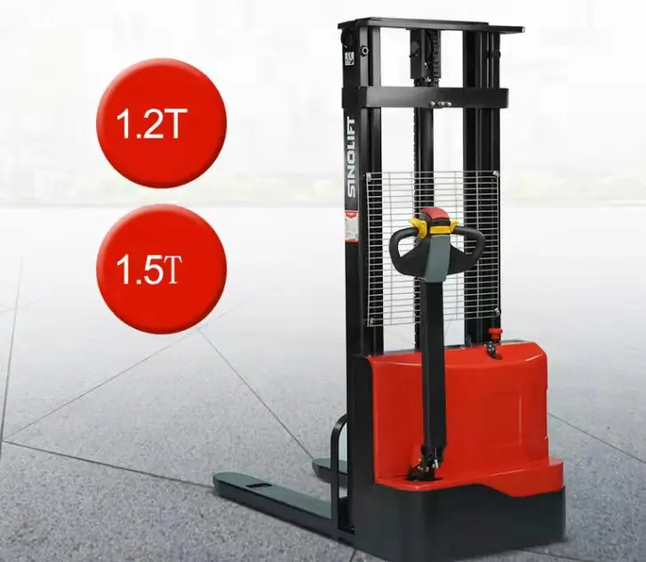 Sinolift CDD12 CDD15 Walkie Full Electric Stacker