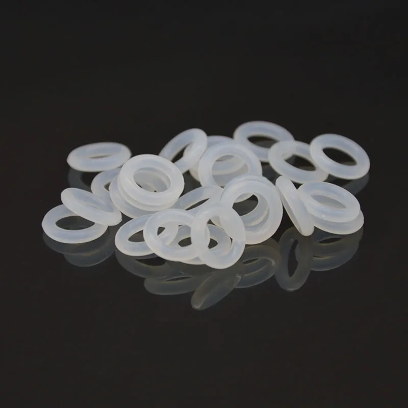 Customized high Temperature resistance o rings silicone o-ring manufacturer