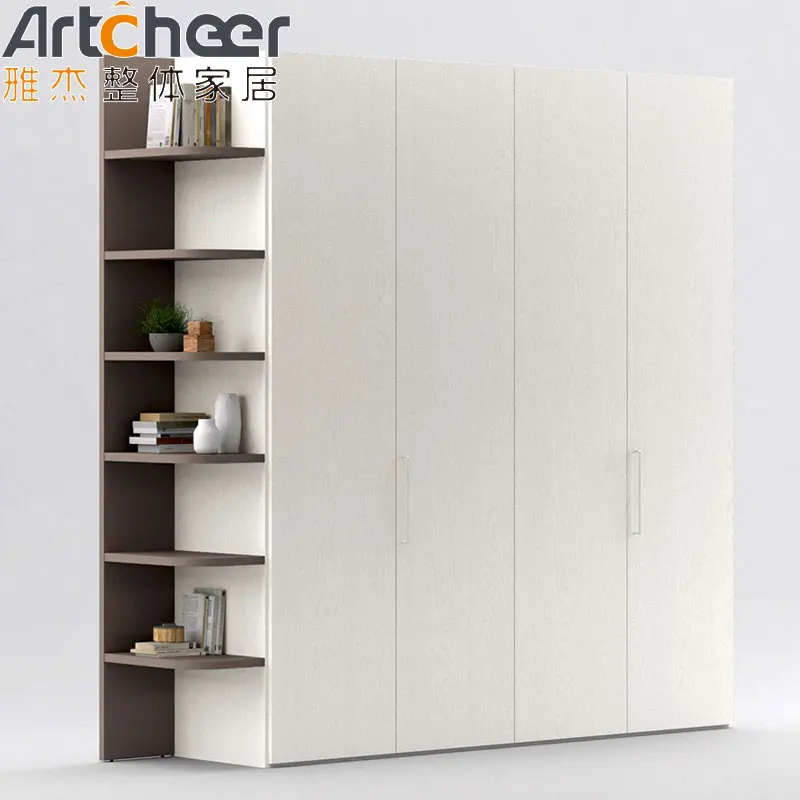 Midcentury Foshan Clothes Drawer Sliding Door Wardrobe With Manufacturer Price