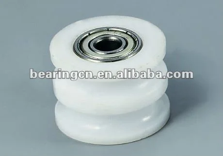 YCZCO POM sliding wardrobe wheels rollers pom sliding roller for sliding gate nylon rollers