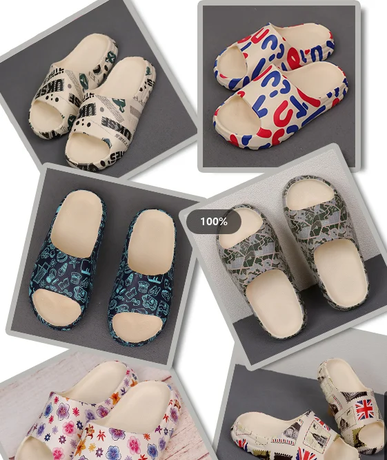 Bronax Slides Slippers Comfortable Soft Open Toe Home Indoor Slippers Factory Wholesale Price slide custom logo