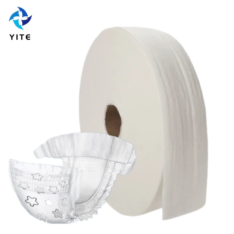 High Quality Baby Diaper Raw Material Fluff Pulp Airlaid SAP Paper
