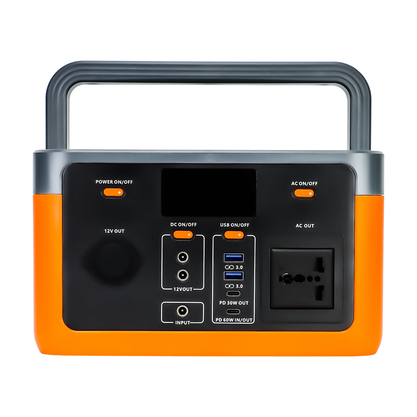 PowMr 300W 320WH Outdoor Portable Power Station Rechargeable Solar Portable Power Bank Lithium Battery