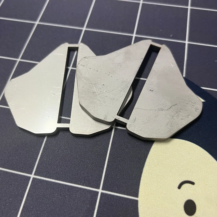 Custom Etched Metal Nameplates Laser Cutting Brushed Etching Logo Stainless Steel Plate