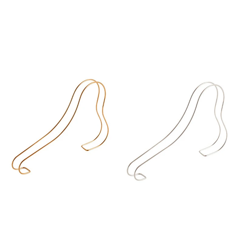 Metal Sandal Shoe Display Stand High-Heeled Shoe Rack Metal Elastic Shoe Supports For Retail Stores