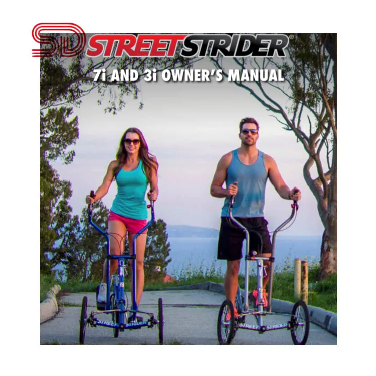 SD-8s New product commercial for gym use Streetstrider elliptical cross trainer