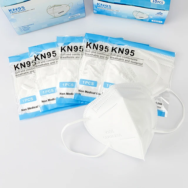 Китайский производитель оптовая продажа Стандартная маска kn95mask kn95 респиратор с 5 слоями хорошее качество