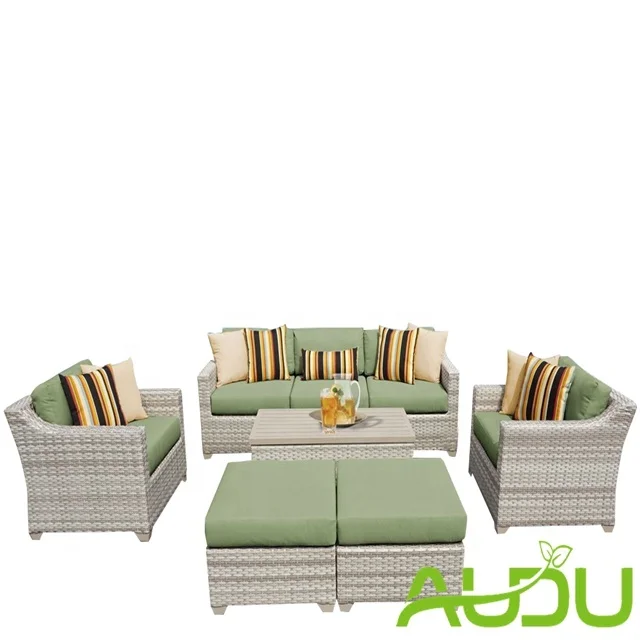 Hawaii popular high-end outdoor Island Resort Seaside relaxing chair table patio furniture in Holiday Village