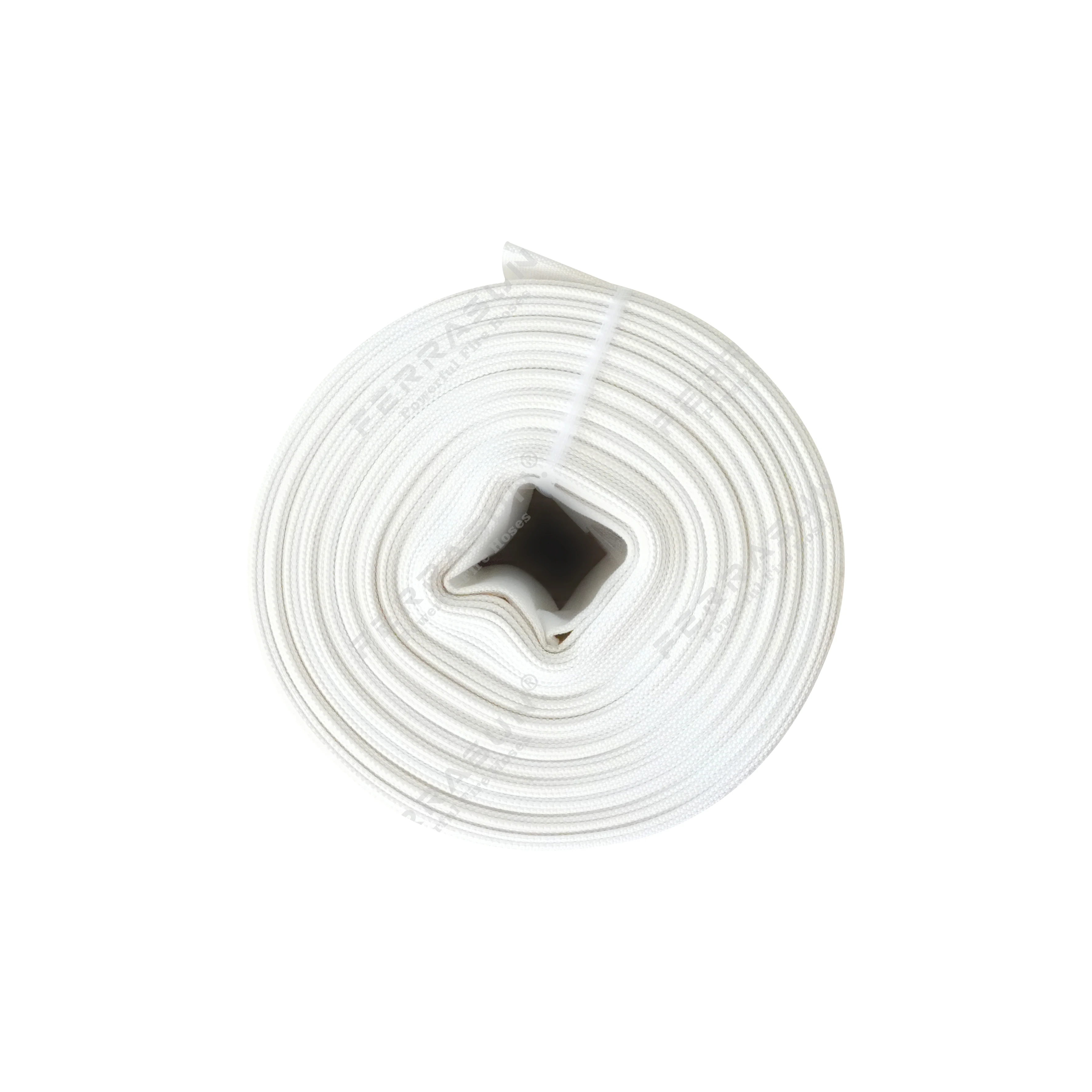2 inch canvas white  jacket fire hose for agricultural irrigation