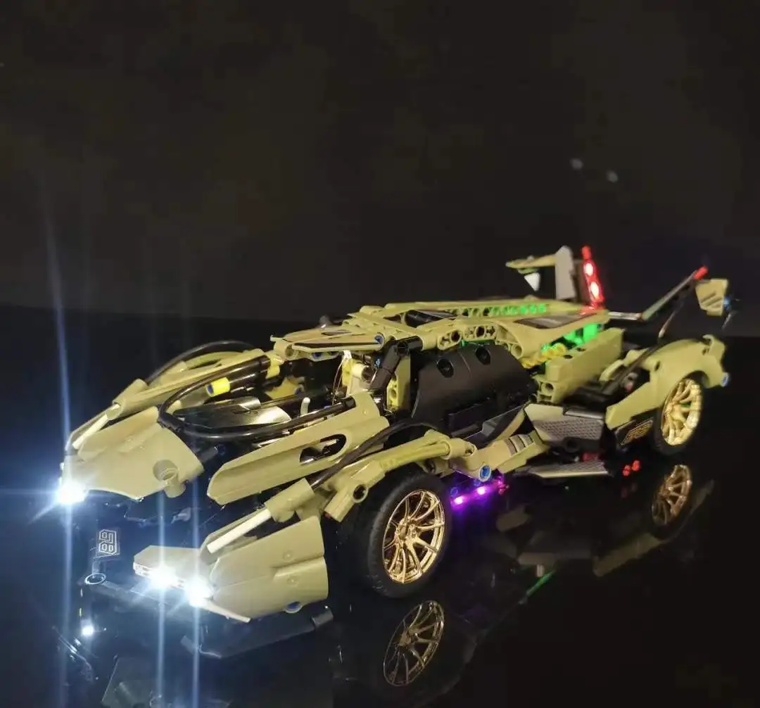 High Tech Series Mould King 1:8 RC Car Model Building Blocks Compatible Sports Technic Car For Adults