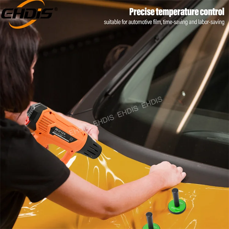 Ehdis Temperature Controlled Vinyl Wrap Heat Blower Hot Air Gun