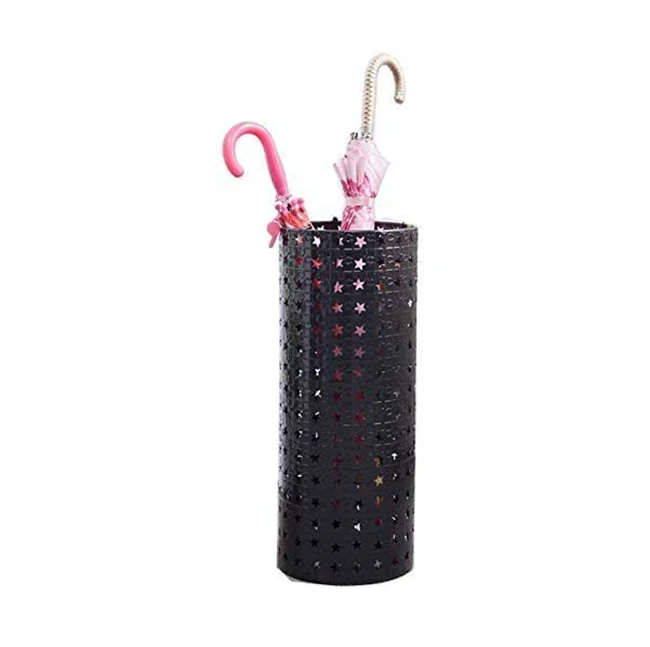 Chinese Supplier Factory Custom New Trendy Cup Plastic Bags Golden Iron Indoor Nordic Style Metal Mesh Wet Umbrella Holder