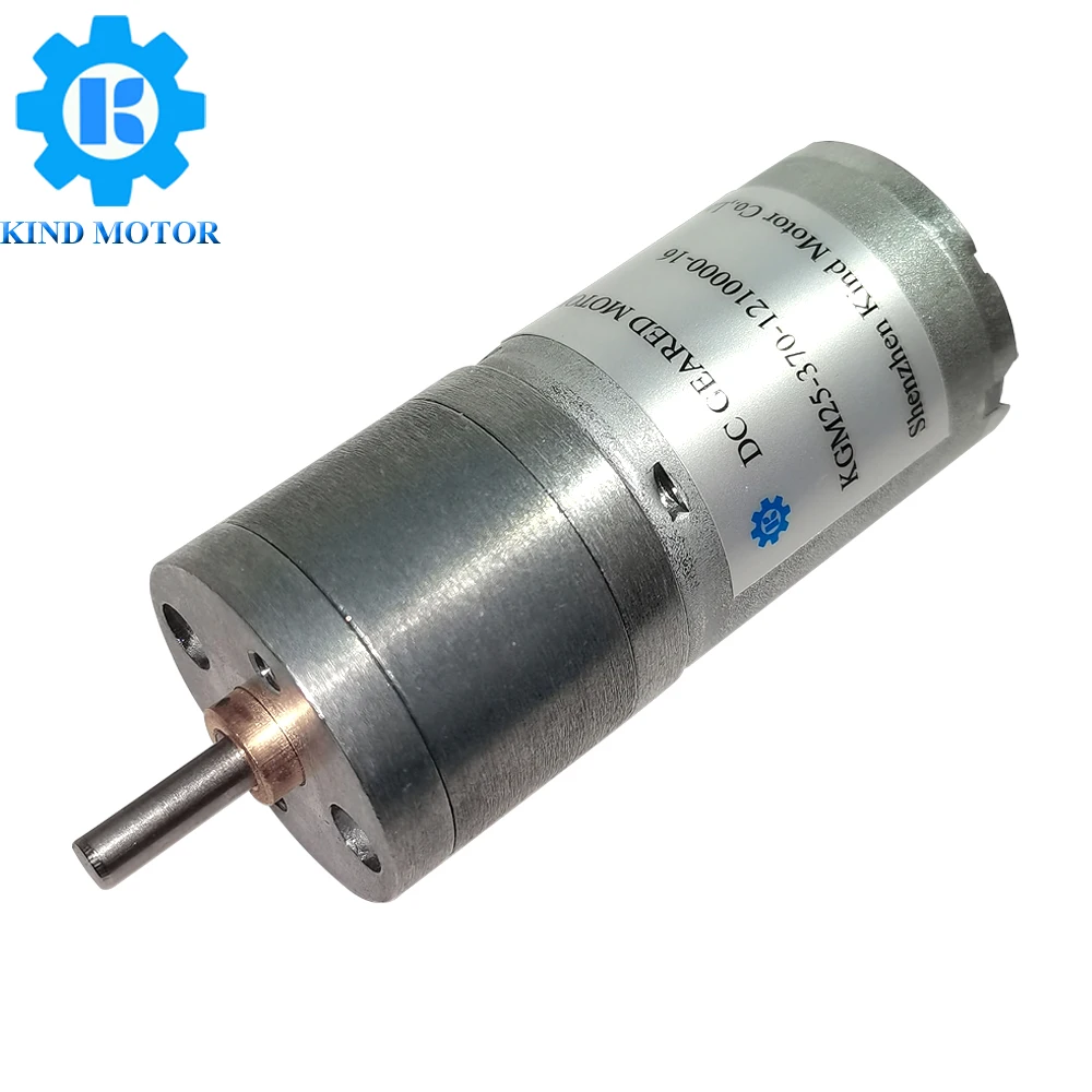 Средняя мощность низкая скорость 25GM370 25GM310 с фокусным расстоянием 25 мм dc 3v-24v dc металлический редуктор двигателя