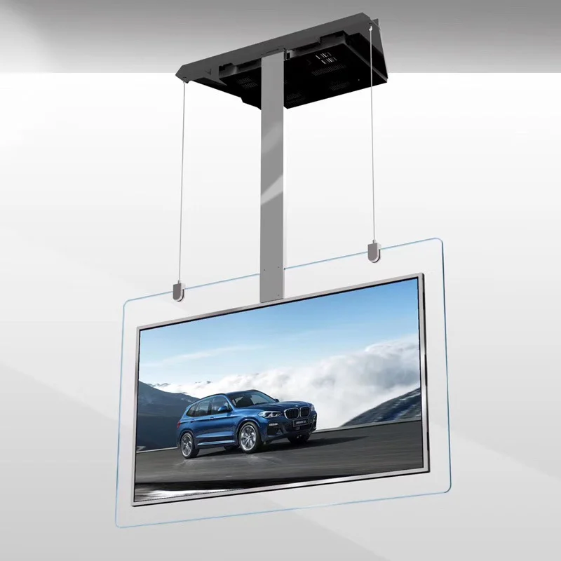 55 inch Ultra Thin Android Double Sided Digital Signage Transparent Advertising Screen Oled