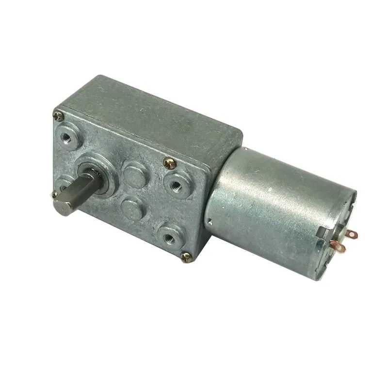Dc Motor 5V Valve Worm Gear Box 12V 24 V Electric Dc Worm Gear Mini Motor