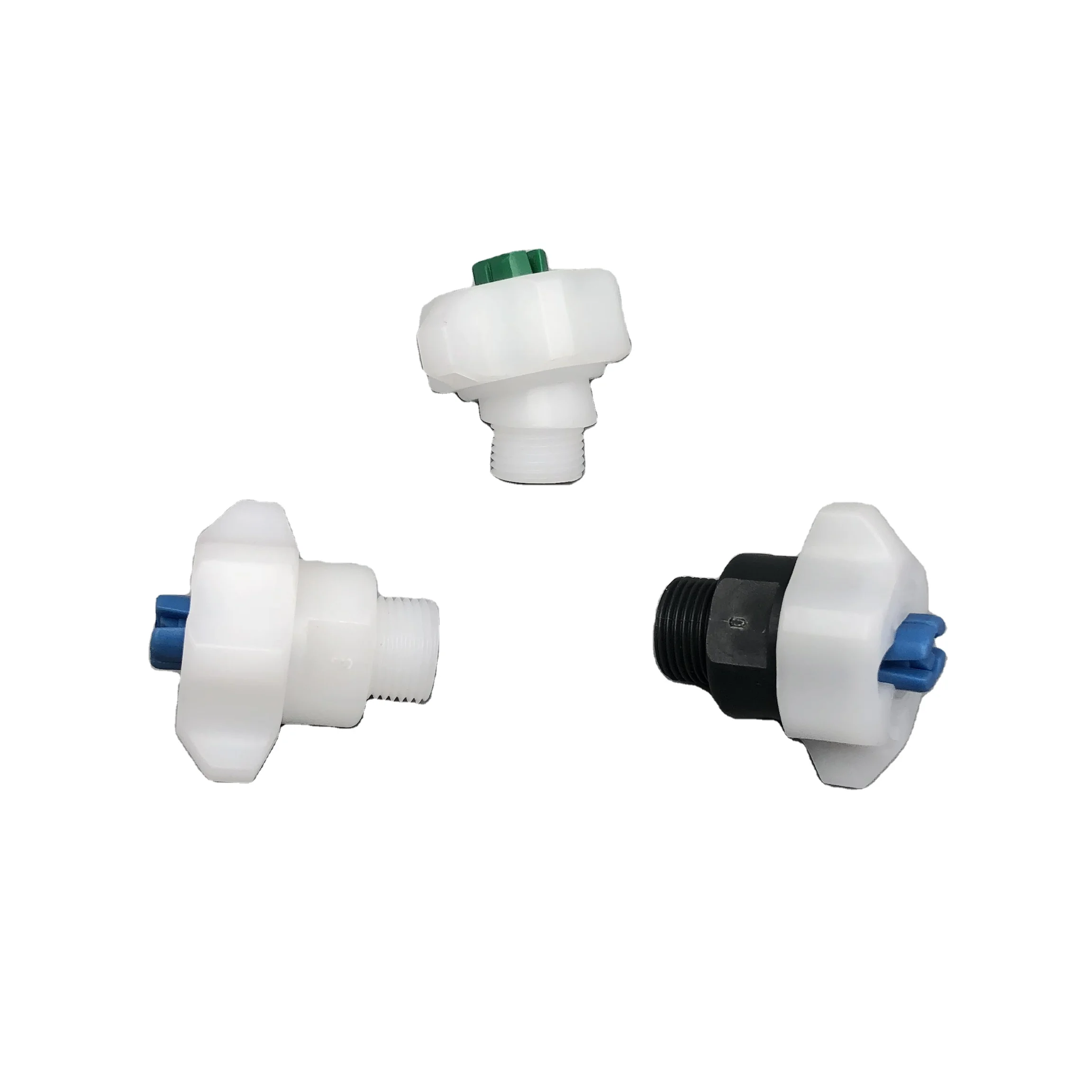 mini quick dismantle flat fan spray nozzle for industrial etching