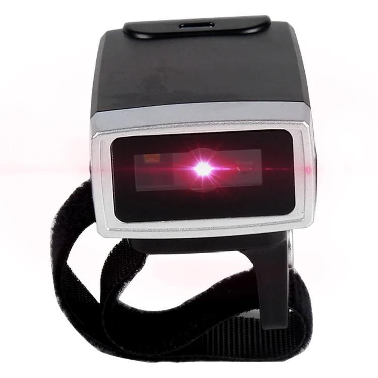 ED00 Wearable Finger Mini Portable 1d 2d QR Code Android Mobile Wifi Ring wireless barcode scanner Usb Code Reader