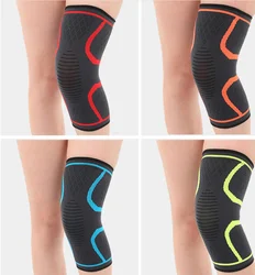 Outdoor Pressure Breathable Sweat Absorbent Nylon Sports Protection Sports Kneepad Knee Protection
