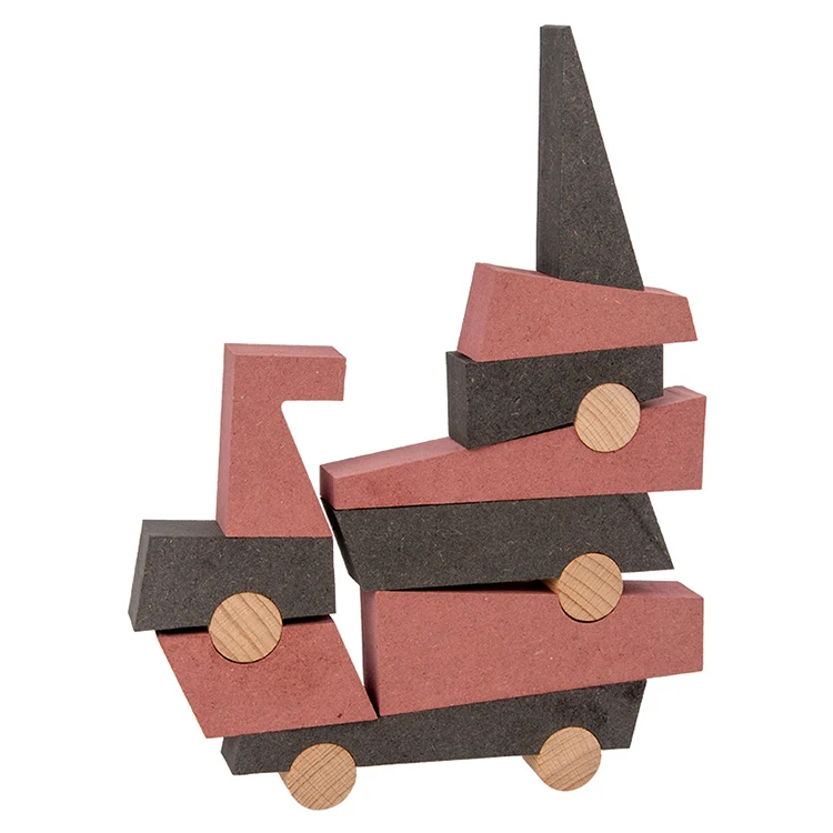 2021 Wooden Balance Beam Toy Wooden Toys Educational Children Learning Play Puzzle Games