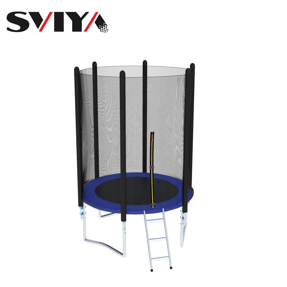 
16ft Outdoor Round Trampoline Fitness Exercise Bungee Trampoline 