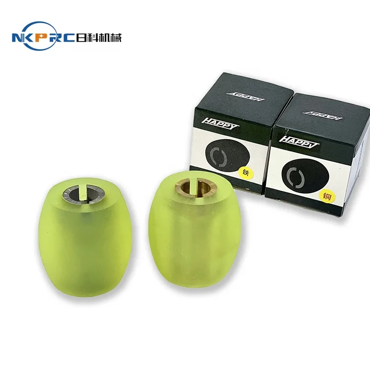 NKPRC RK-1037 Yellow Rubber Egg Stone With Iron Or Copper