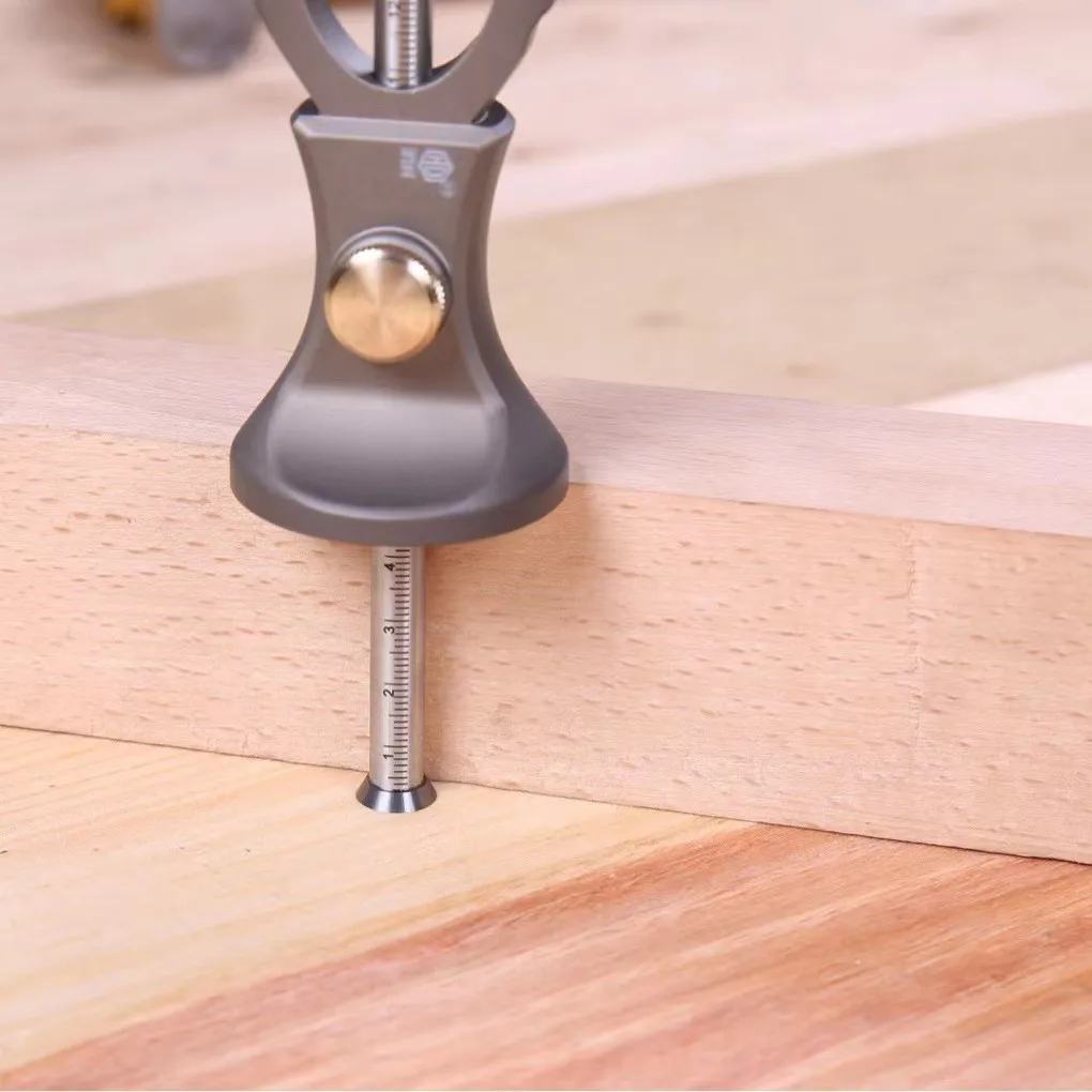Multifunctional Scribing Tool Line Drawing Tool Measuring Gauge DIY Woodworking Scribe Tools