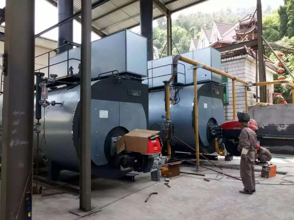 5 ton light oil fire tube steam boiler for stenter machine