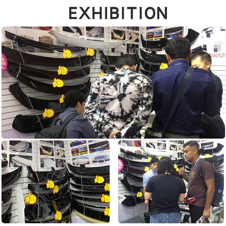 Auto Tuning Bodykit ABS Carbon Fiber Car Rear Mid Spoiler For Land Rover Range Rover Sport L494 2013 2014 2015 2016 2017 2018