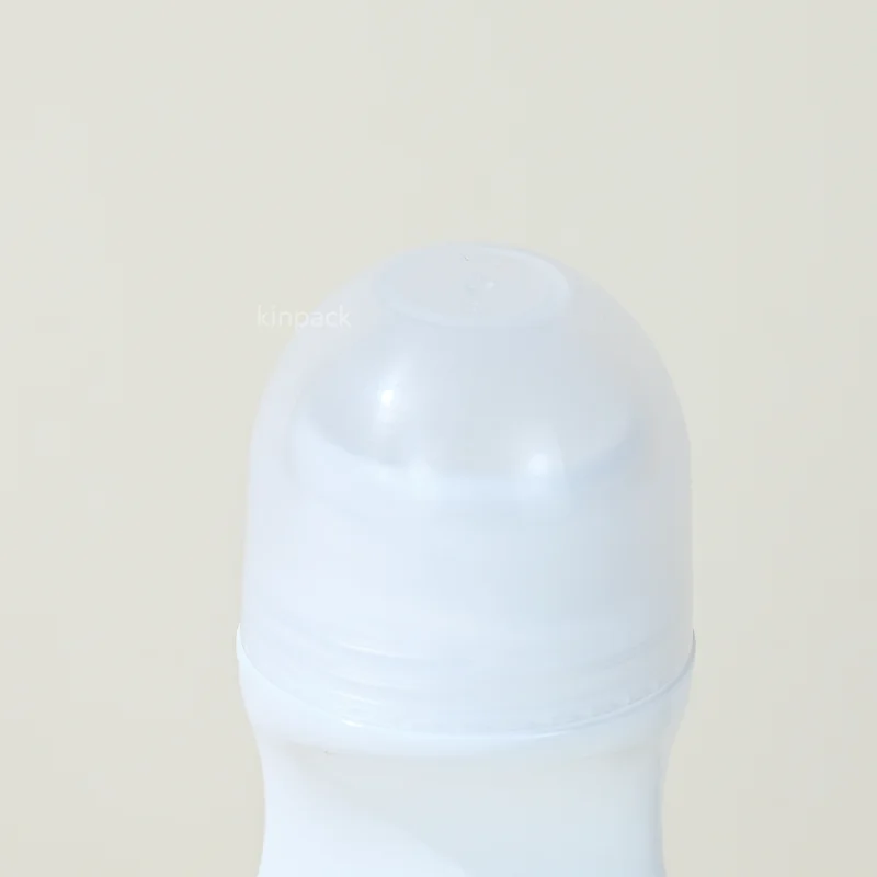 50ml Cylindrical Antiperspirant Ball Bearing Deodorant Roll On Bottle Deodorant Plastic Ball Roller Bottle