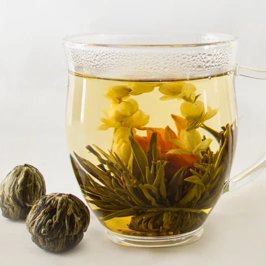 Eu Standard Superior flower tea organic Jasmine Pearl Scented Jasmine organic tea herbal organic teas