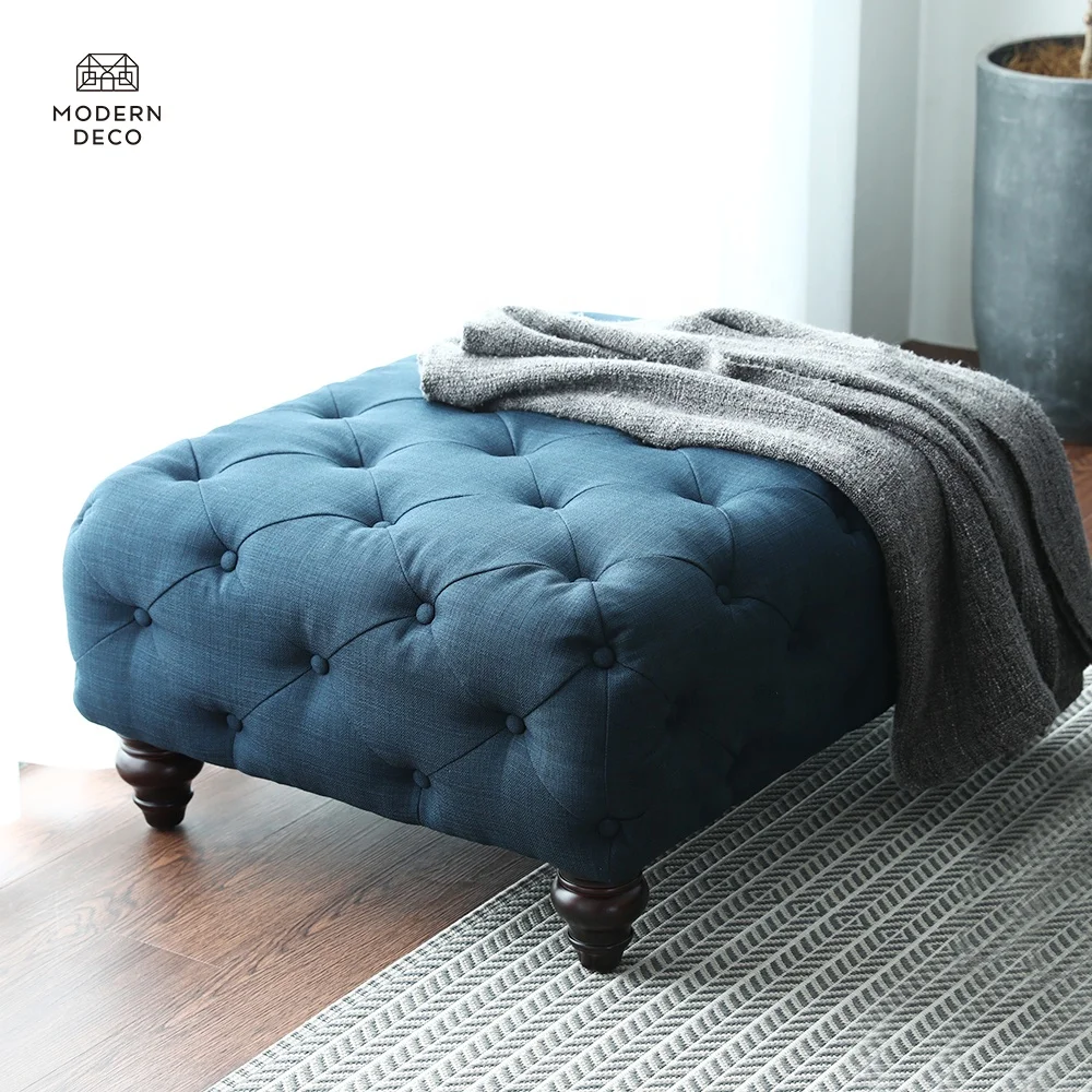 velvet ottoman foot rests stool footstool pouf