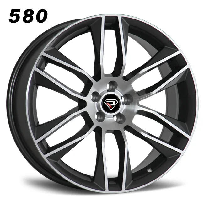 Rep:580,Chinese VIA JWL high quality design 20x8.5/9.5 5-108 mbmf/gmf rodas car rim wheels