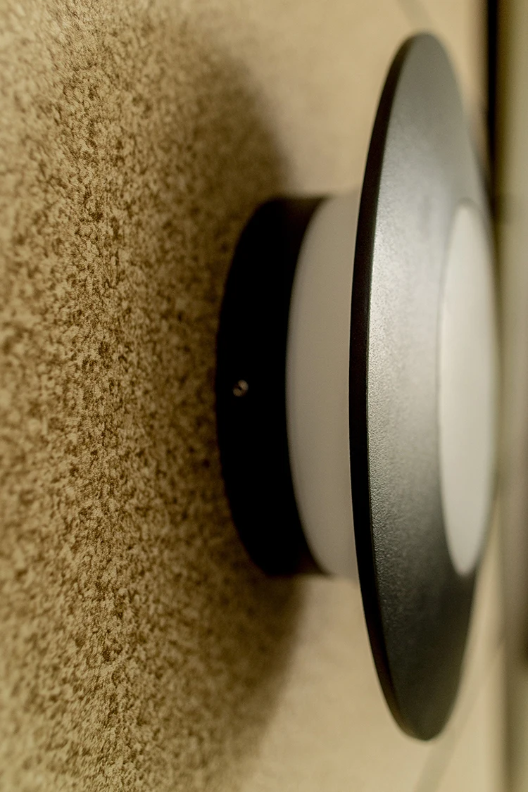 12w led PC Diffuser Round Decorative external lights china Garden Outdoor Wall Lights Modern outdoor lighting garden