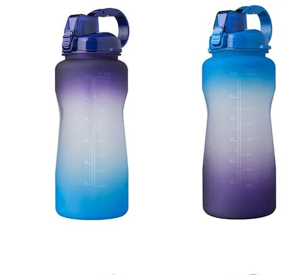 with Straw with Handle Ebpa Tritan Eco Portable Shake Ecofriendly Sport Eco-Friendly Shaker Protein Empty for Mineral 1 Gallon
