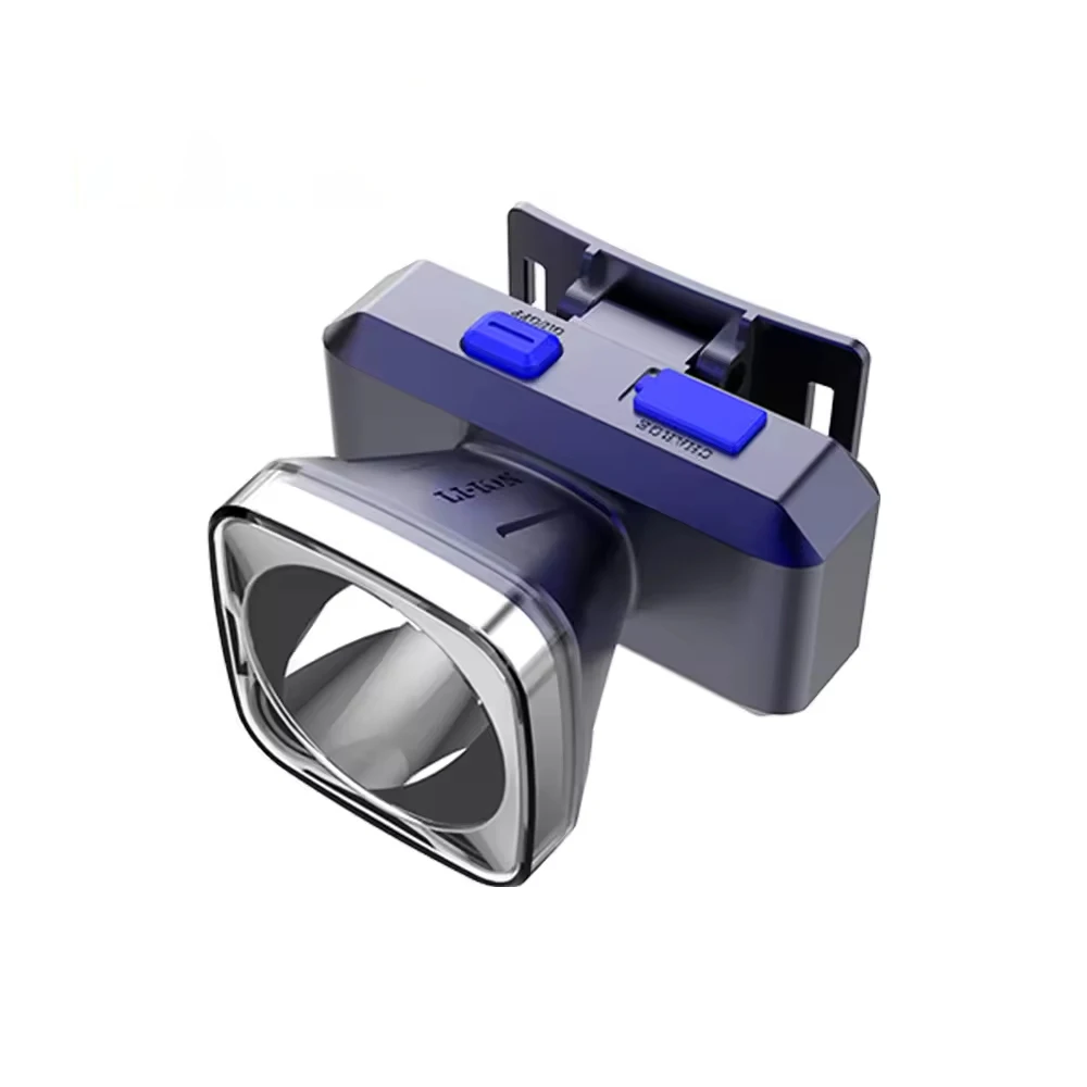 High-power lithium battery rechargeable strong light headlight LED induction fishing light outdoor head-mounted flashlight