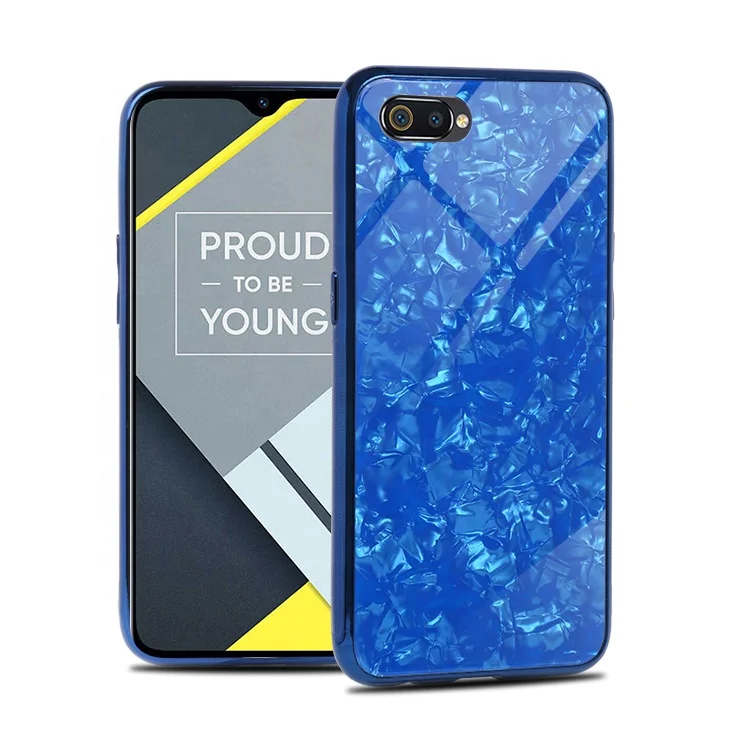 Phone Case Factory Supplier Marble Shell Tempered Glass Handphone Accessories for Oppo Realme X XT X2 Q 3i 3 5 Pro 5s C2 2020