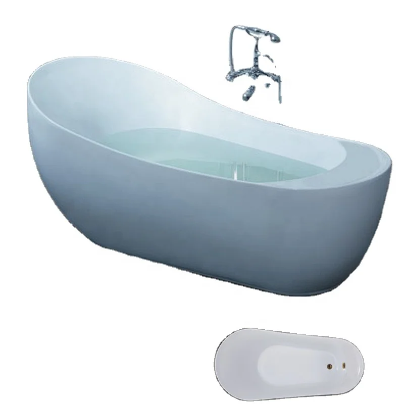 Common Simple Ceramic Bath Tub