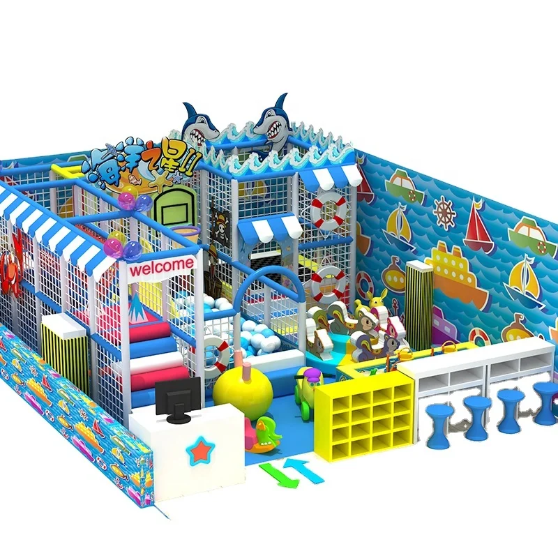 Kids Games Indoor Playground Equipment Children Commercial Funny Soft Play Structures Kids Slides Indoor Plastic Playground
