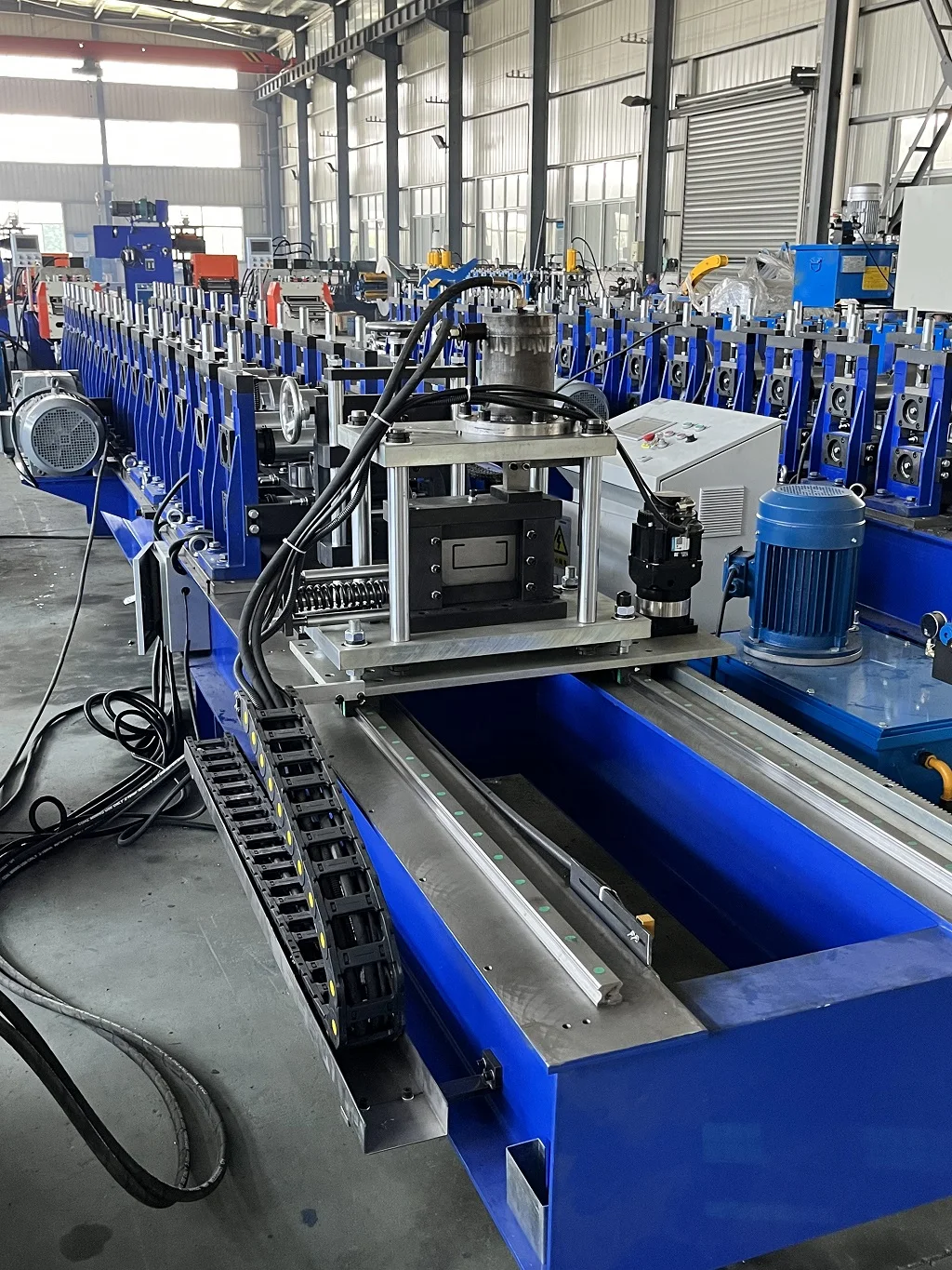 Truss Space Frame C purlin Roll Forming Machine C Channel Roll Former Making Equipment