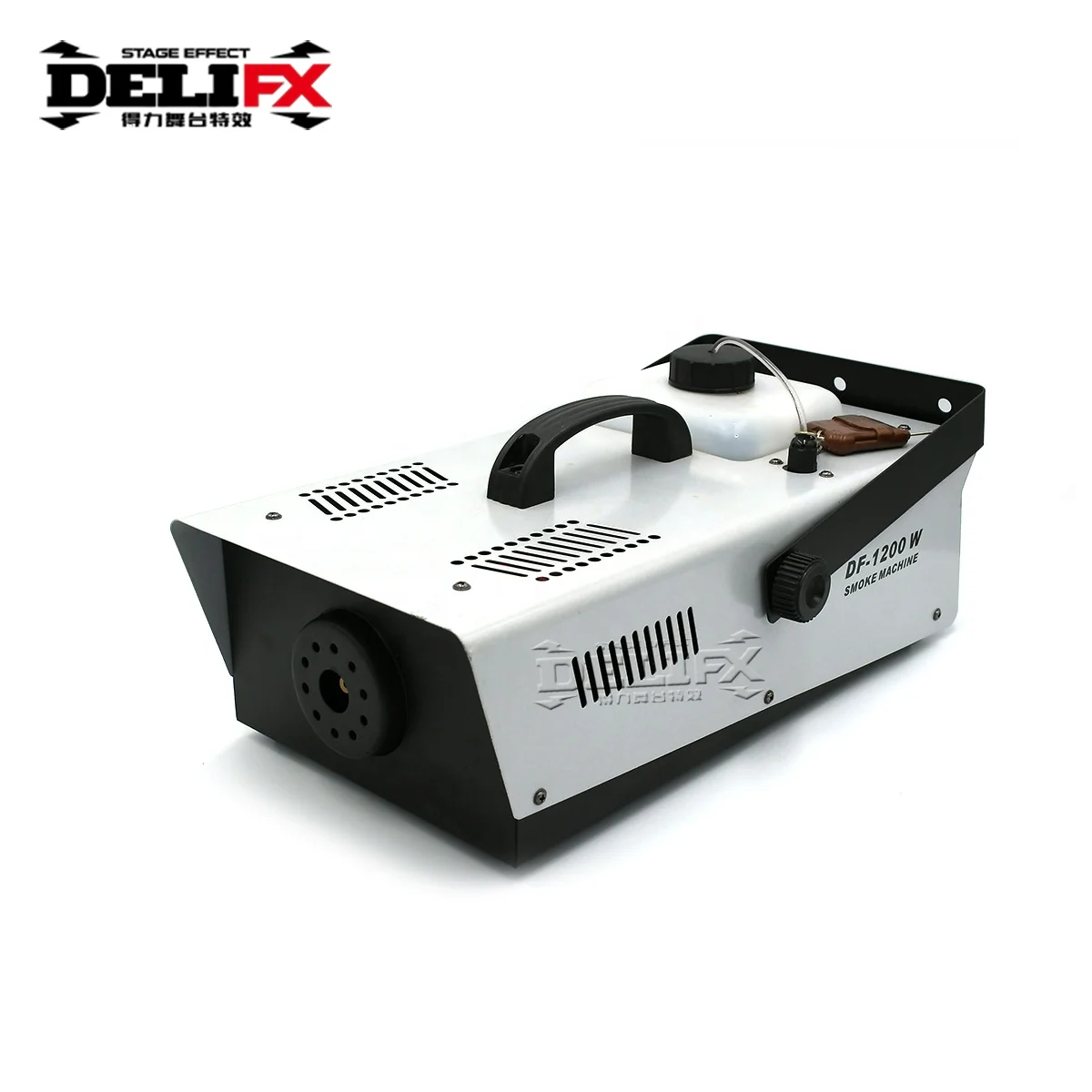 delifx 1200W portable smoke machine with wireless remote control ultra-compact and light weight design Fast warm up fog machine