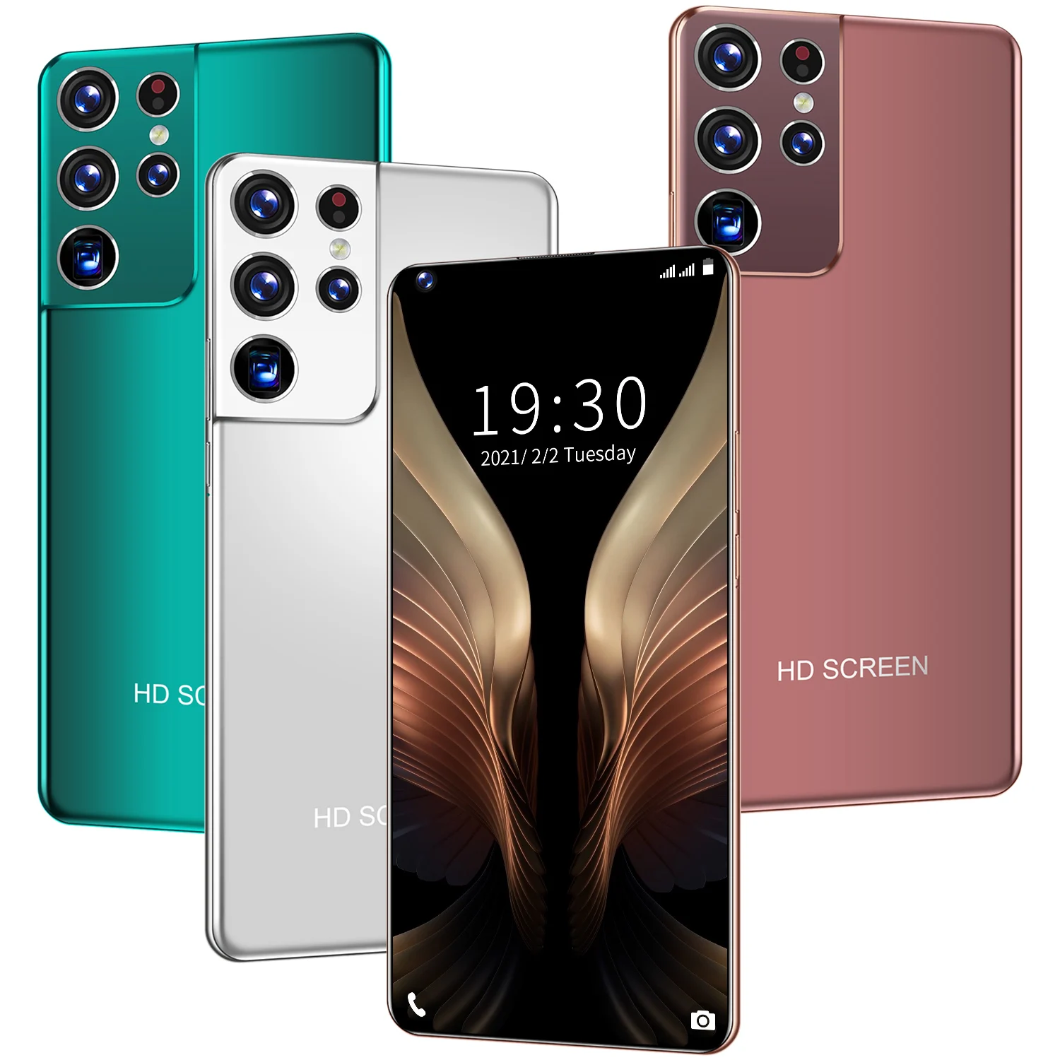 Смартфон ANDROID с экраном 7 3 дюйма S21 Ultra