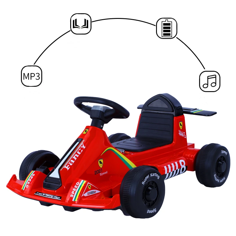  2021 новейшие педали Go Karts для детей 12 В ездить на автомобиле батарейках электрические педальные автомобили